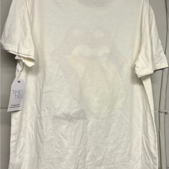 Time and Tru White Rolling Stones Graphic Tee - Picture 9 of 9